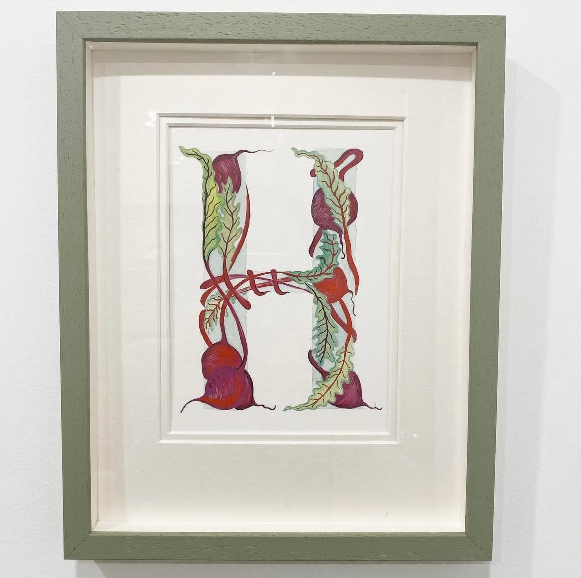 Illustrated letters