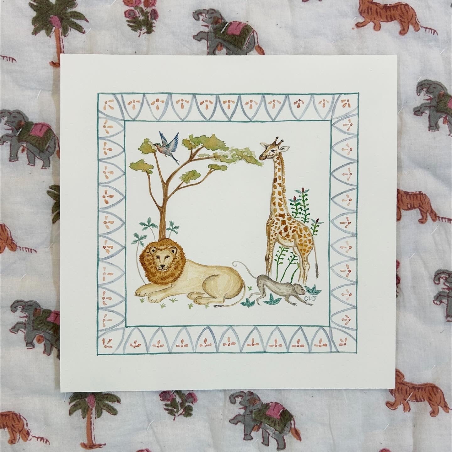 Personalised Prints With Initial