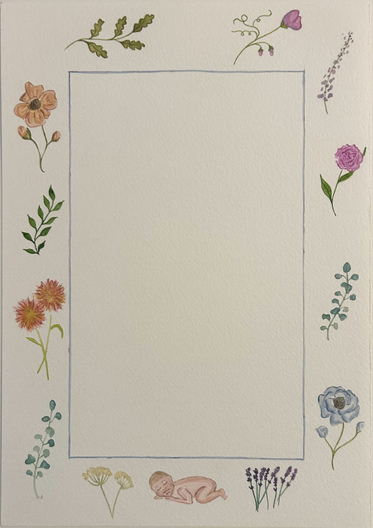 Bespoke Wedding Invitation Border