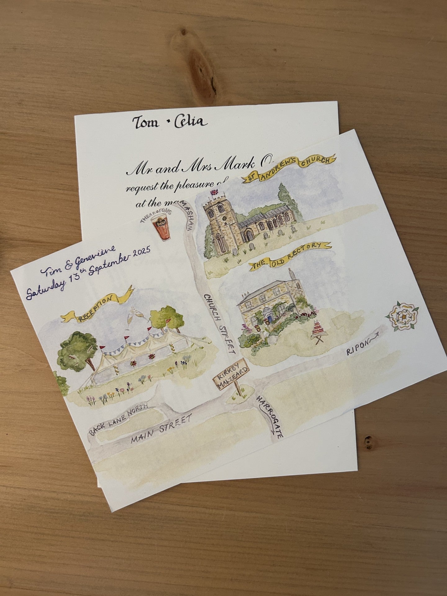 Wedding and Christening invitations