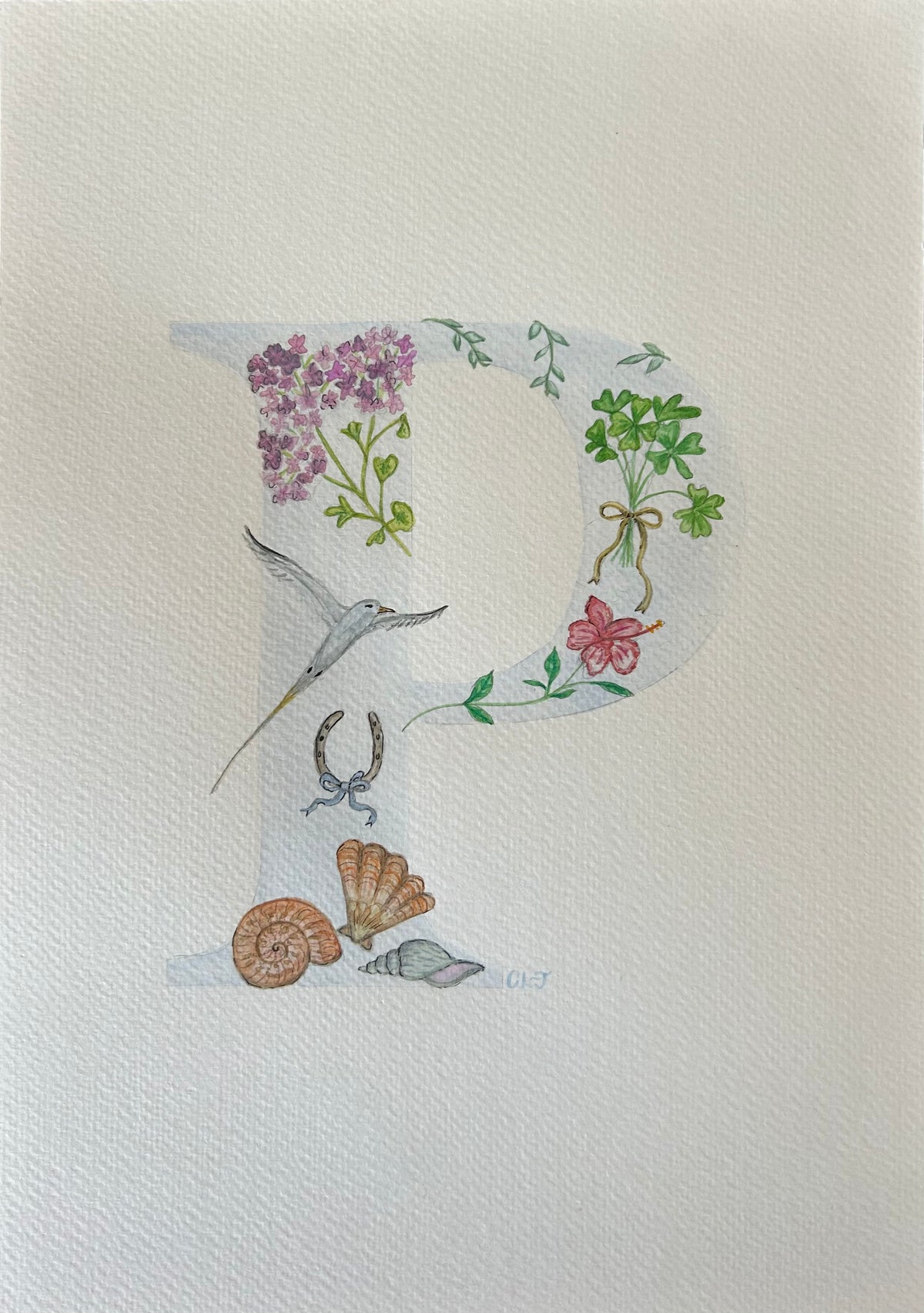 Illustrated letters