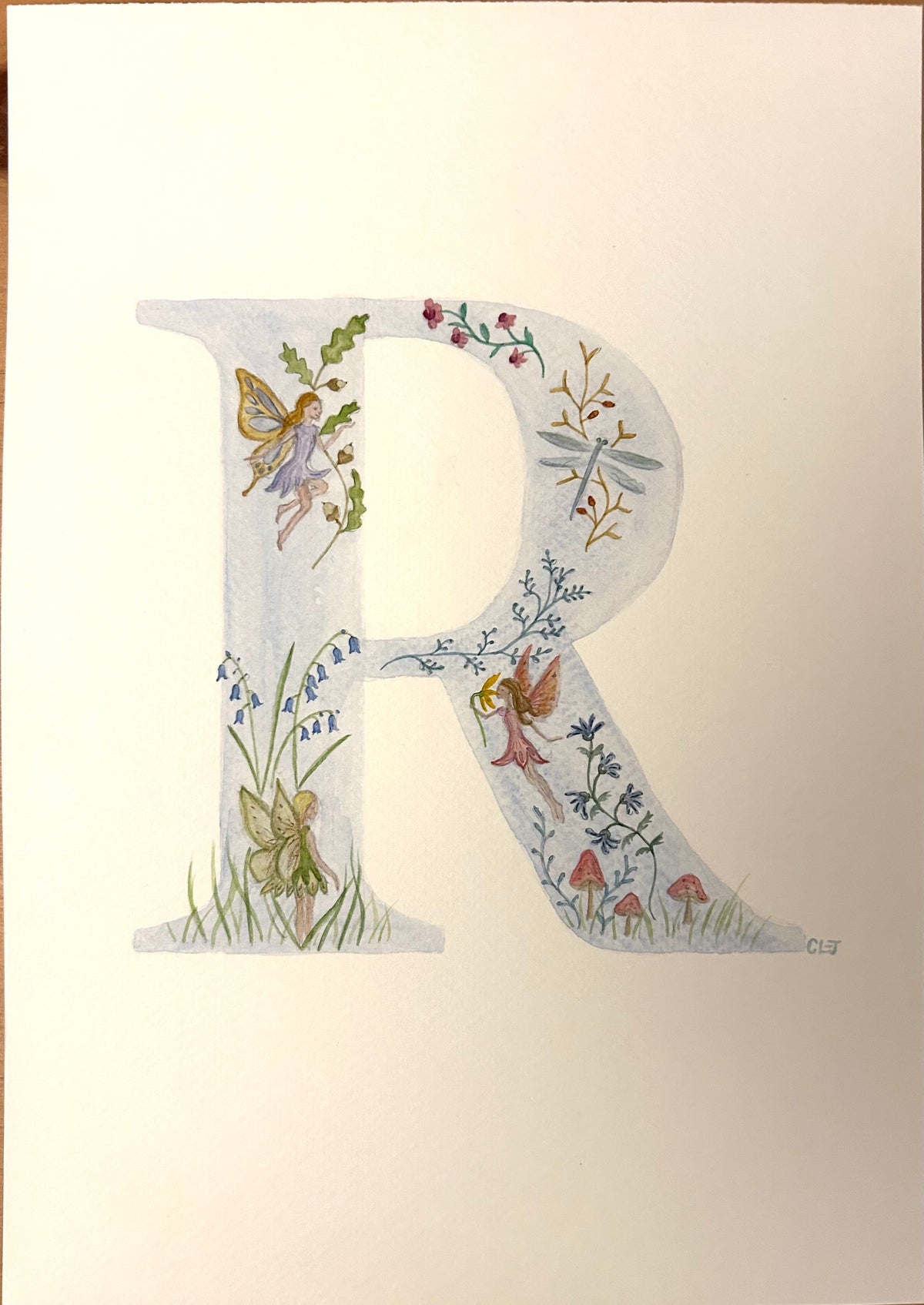 Illustrated letters