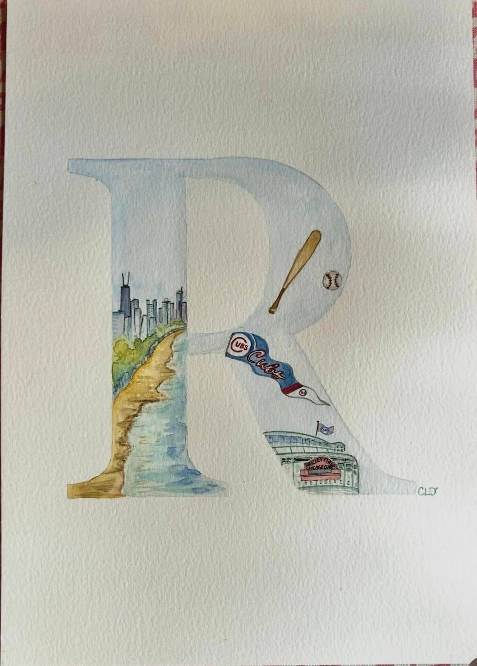 Illustrated letters