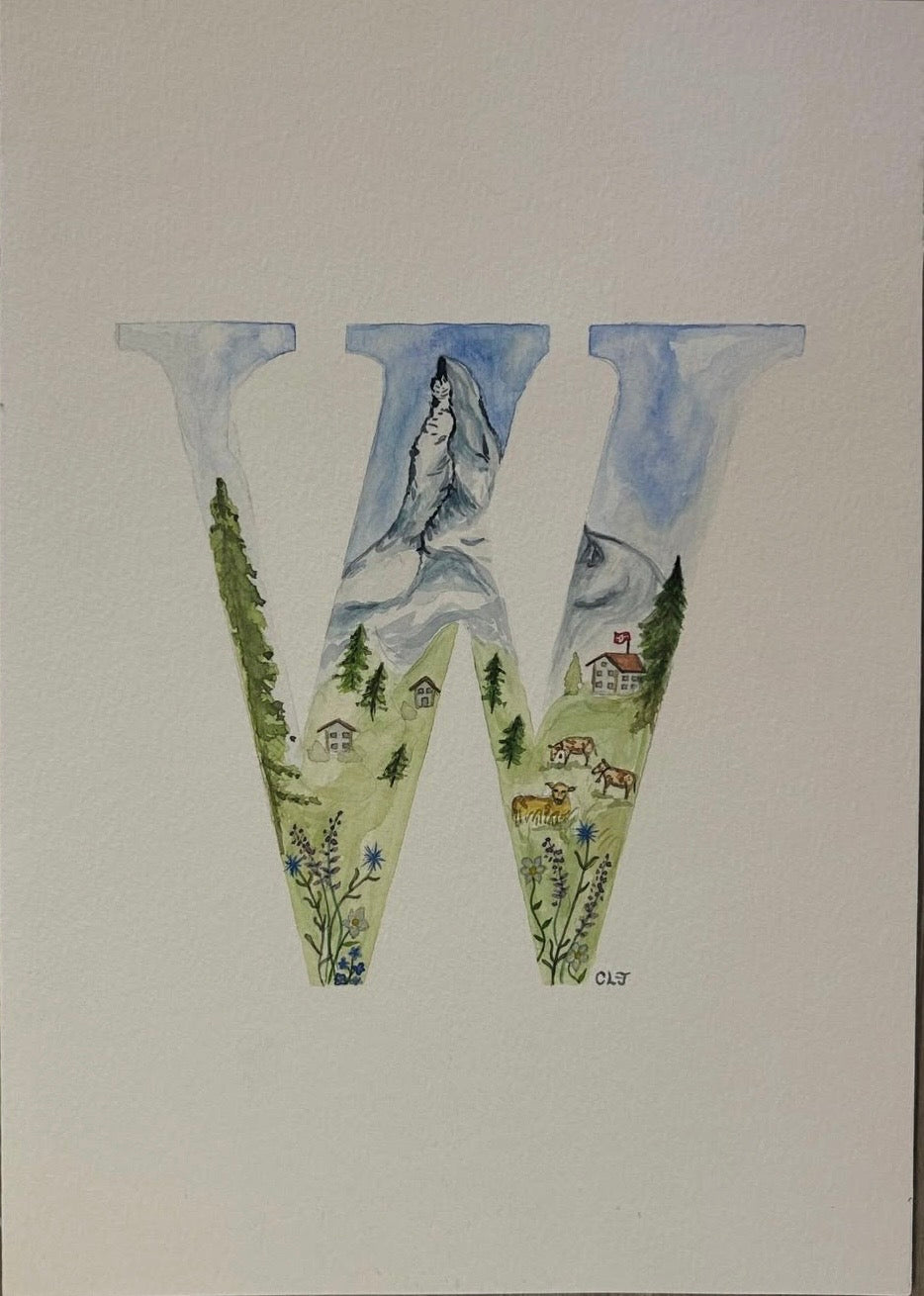 Illustrated letters