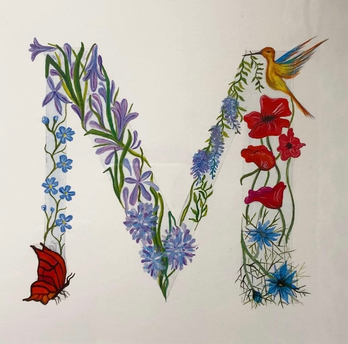 Illustrated letters