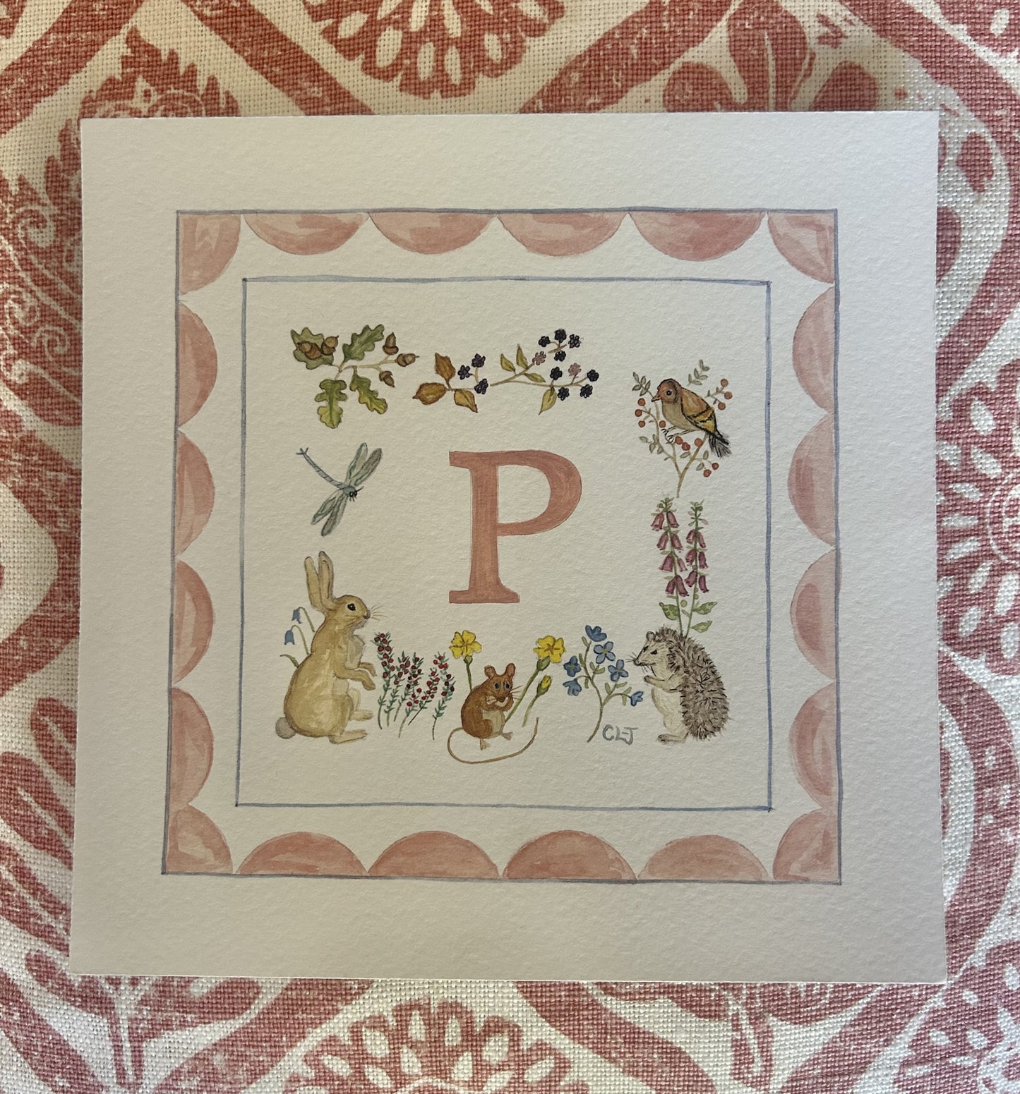 Personalised Prints With Initial