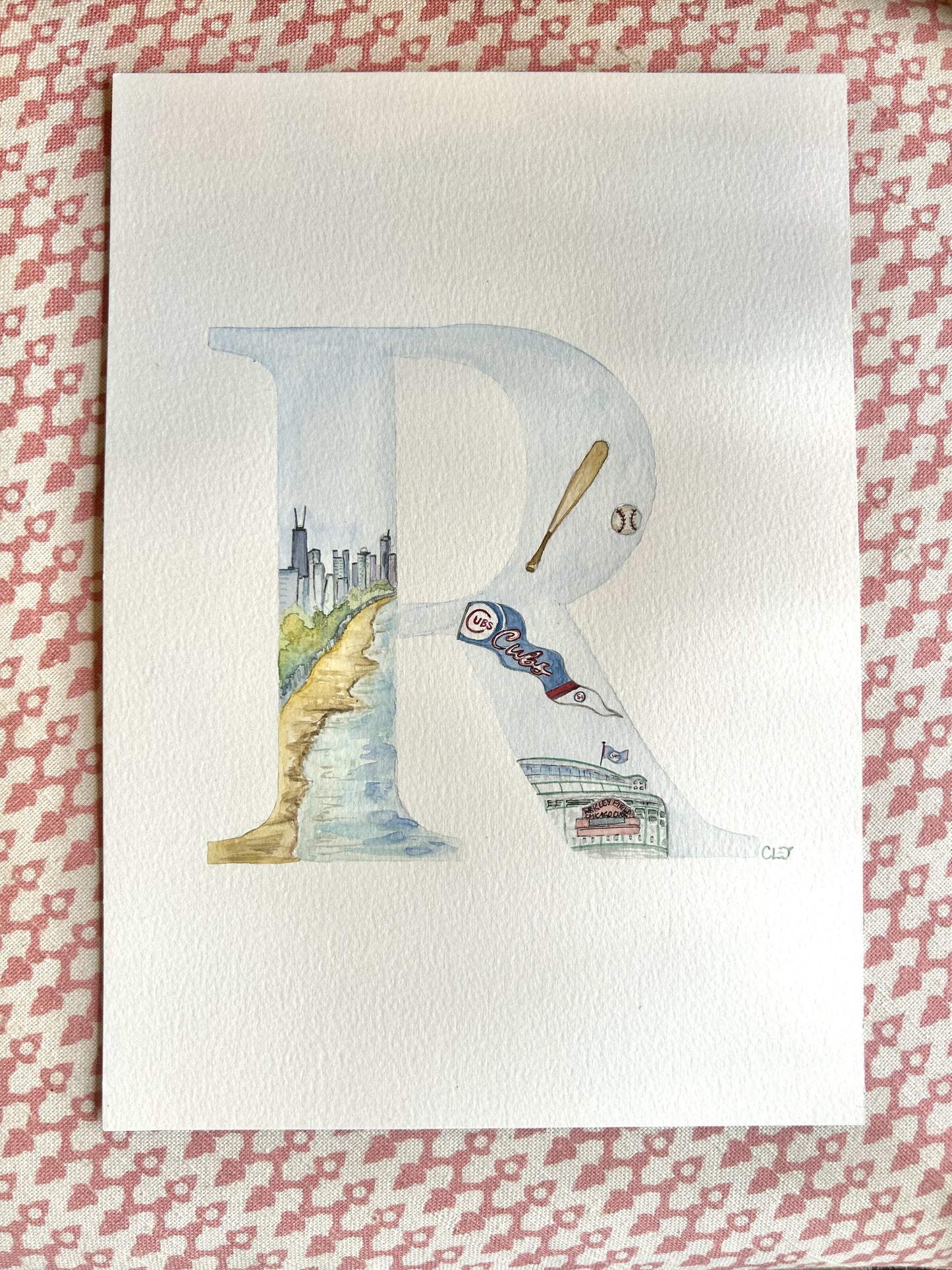 Bespoke Illustrated Initials