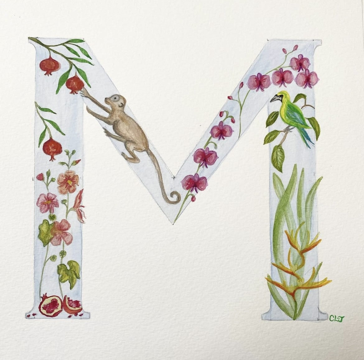 Bespoke Illustrated Initials