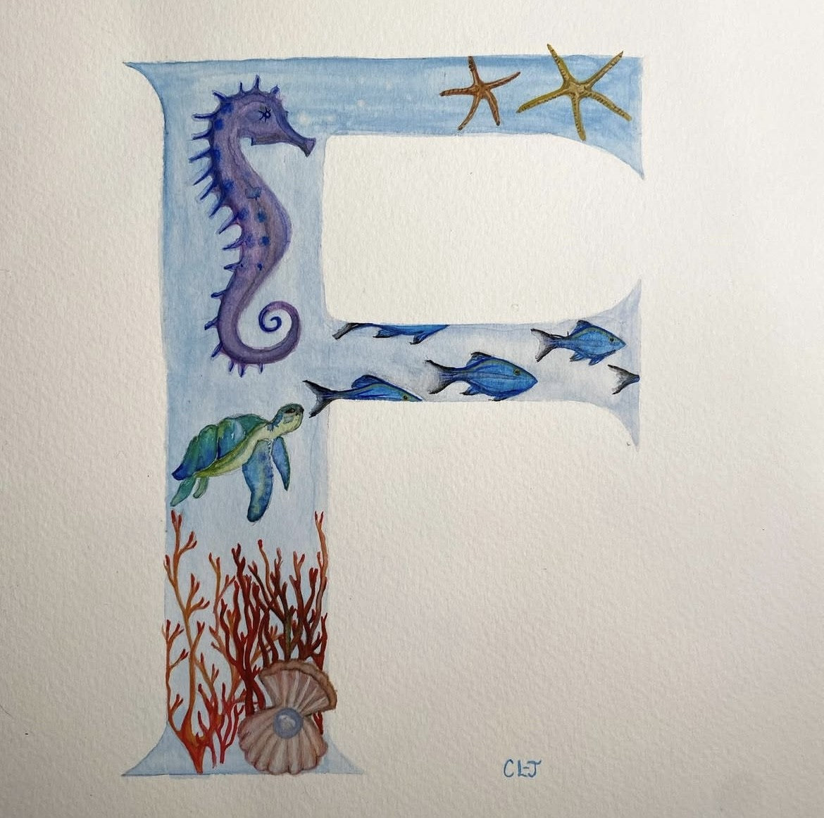 Bespoke Illustrated Initials
