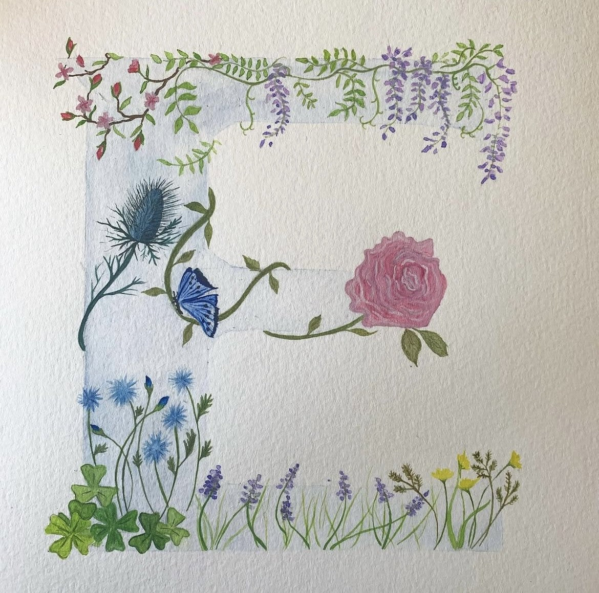 Bespoke Illustrated Initials