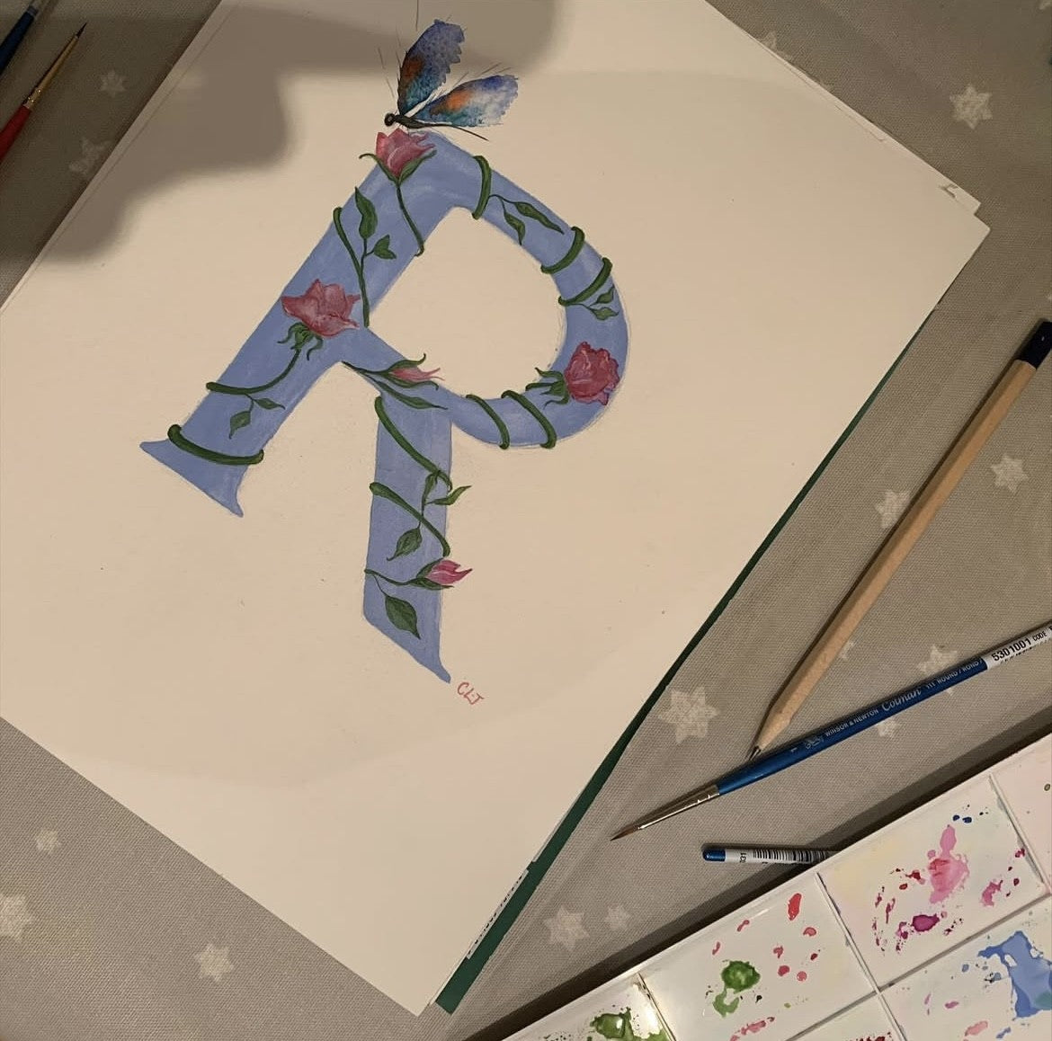 Bespoke Illustrated Initials